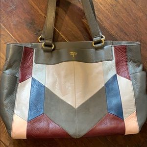 Fossil Tote (w/matching zip wallet if interested)